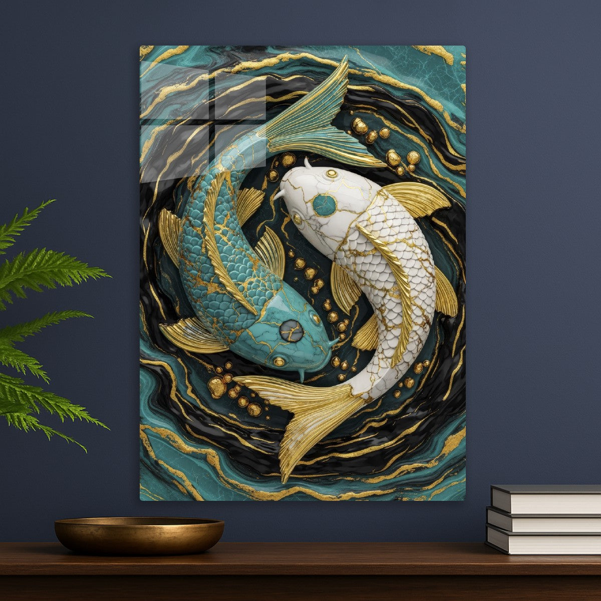 Yin Yang Koi Fish
