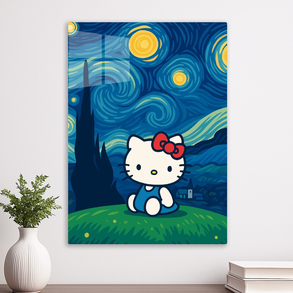 Kitty Starry Night