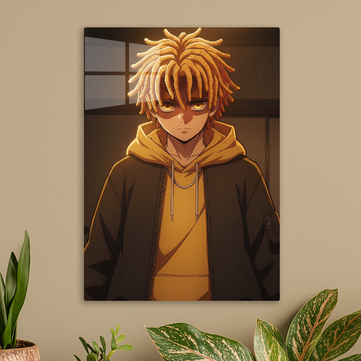 Zenitsu Agatsuma Golden Dreads, Demon Slayer