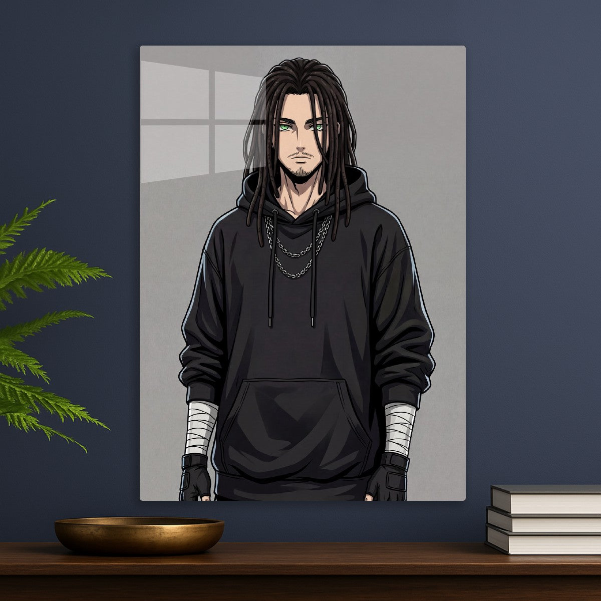 Eren Yeager Black Hoodie Drip