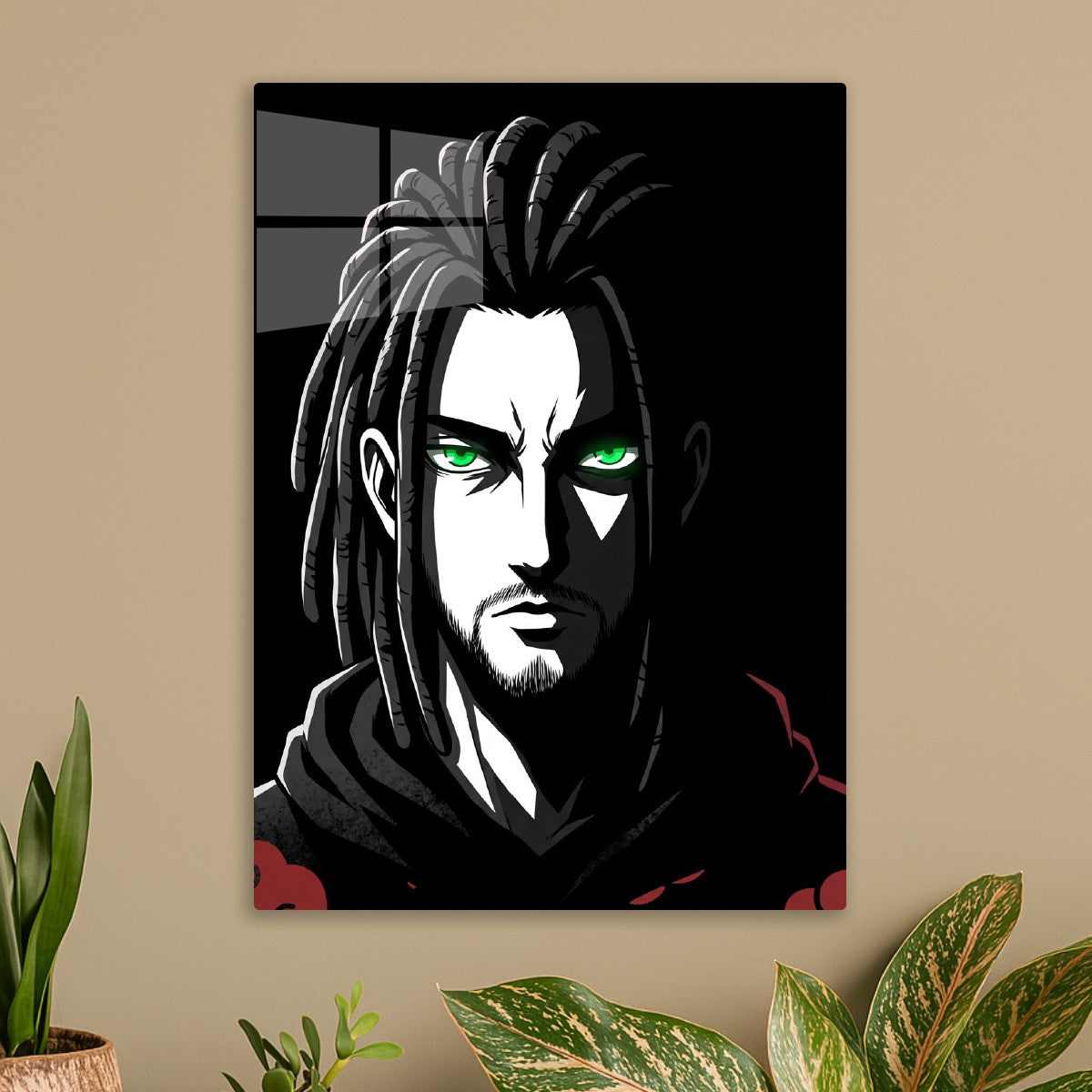 Eren Yeager Akatsuki Dark Portrait