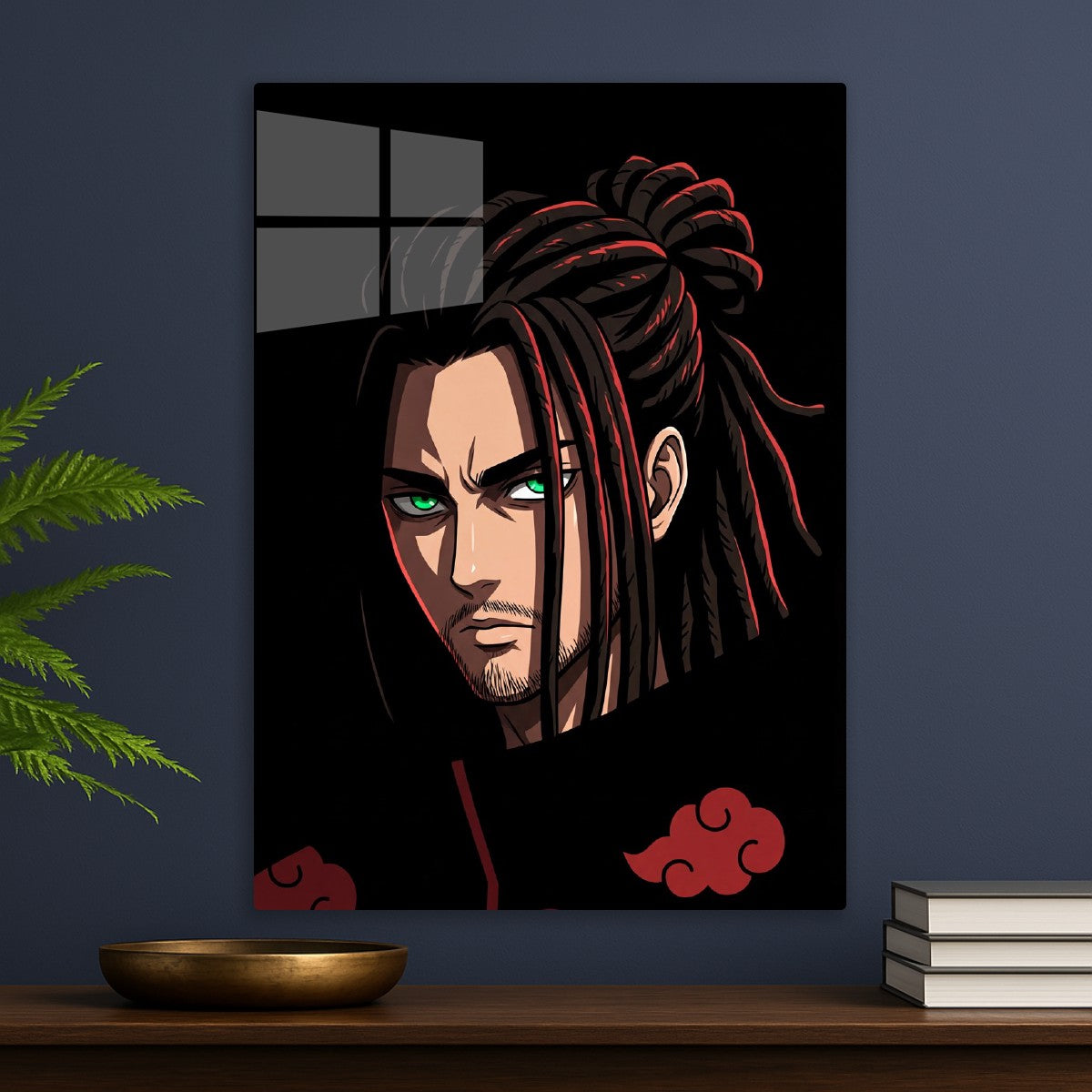 Eren Yeager Green Eyes Portrait