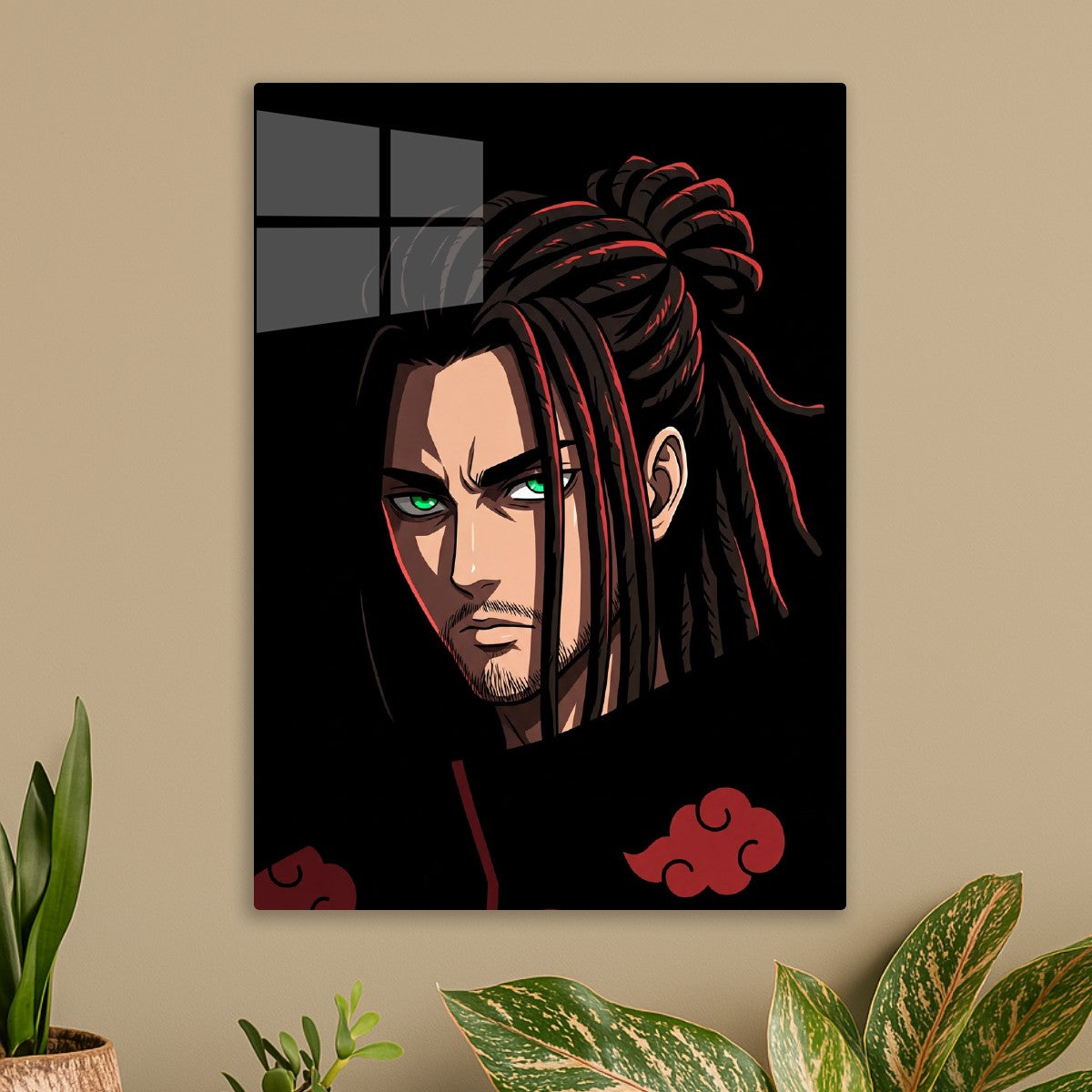 Eren Yeager Green Eyes Portrait