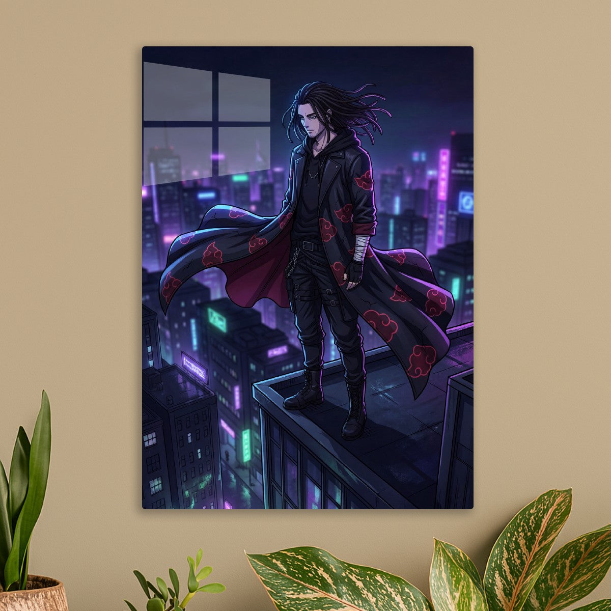 Eren Yeager Neon Night City