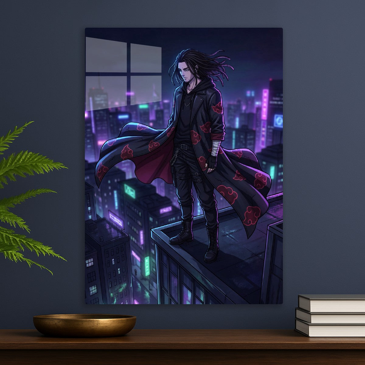 Eren Yeager Neon Night City