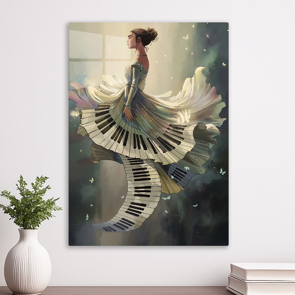 Surreal Piano Player