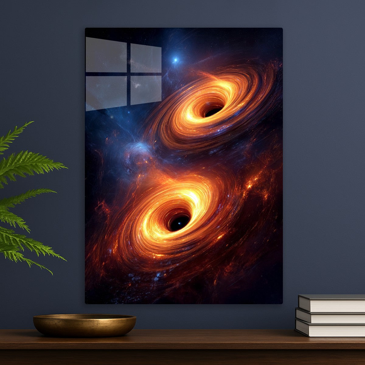 Twin Black Holes Energy