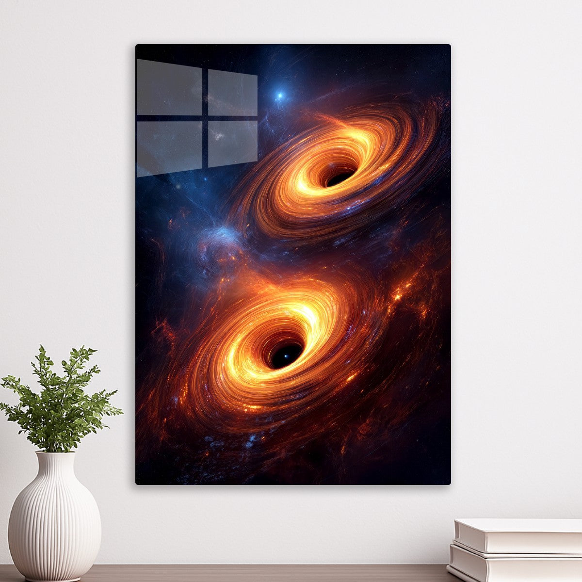 Twin Black Holes Energy