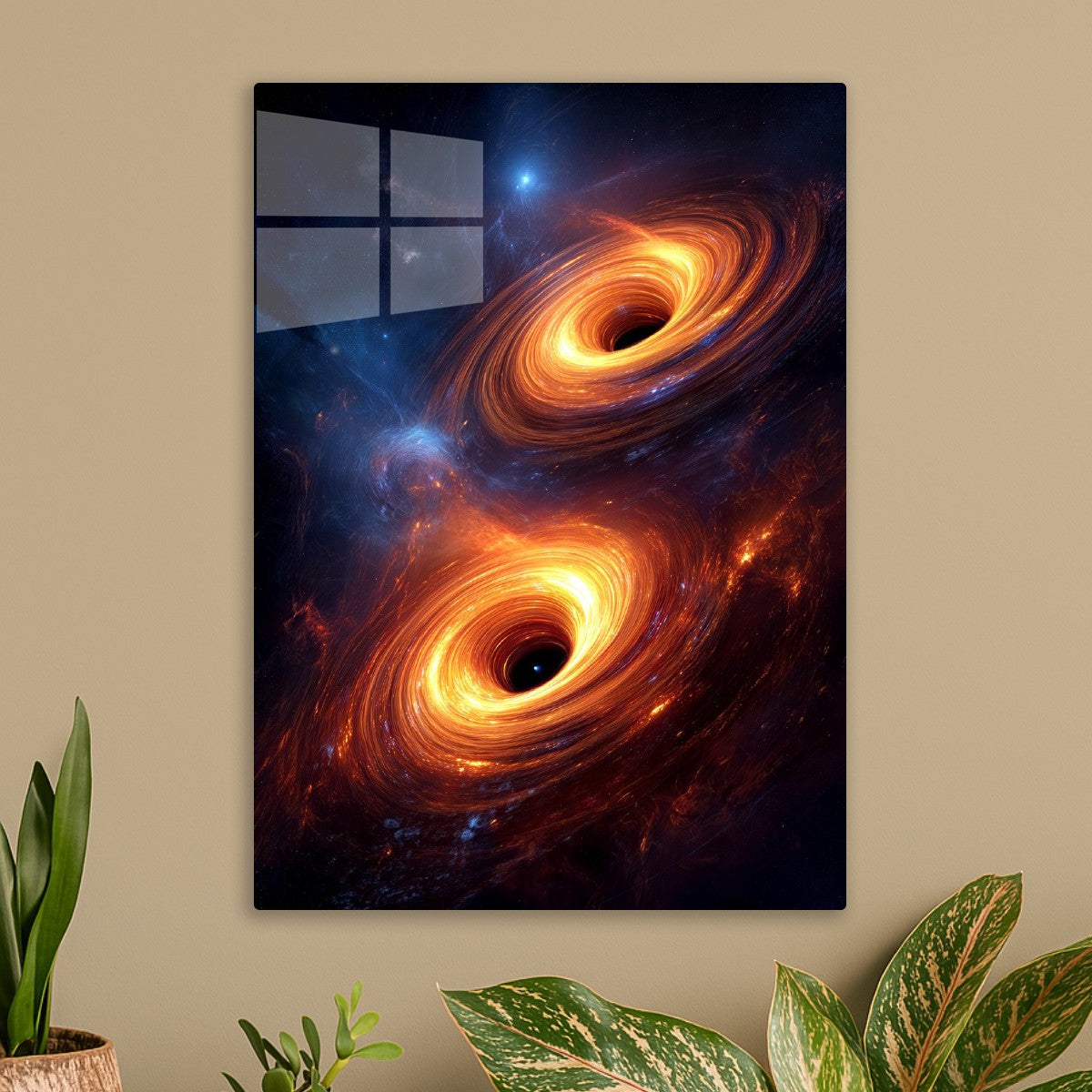 Twin Black Holes Energy