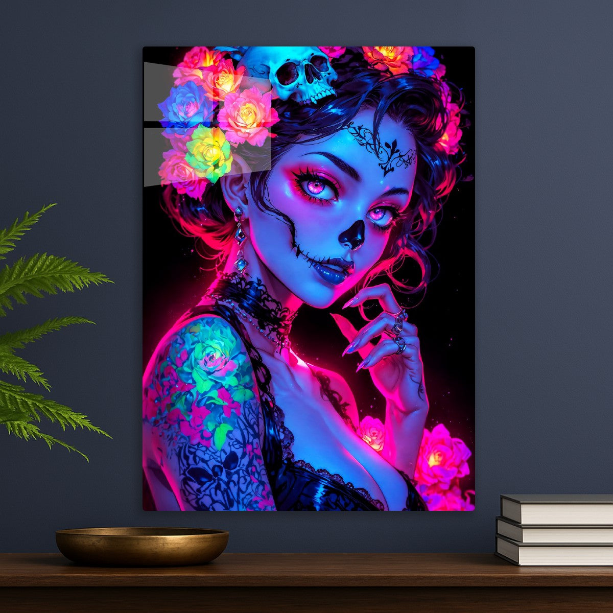 Beautiful Makeup Flower Girl