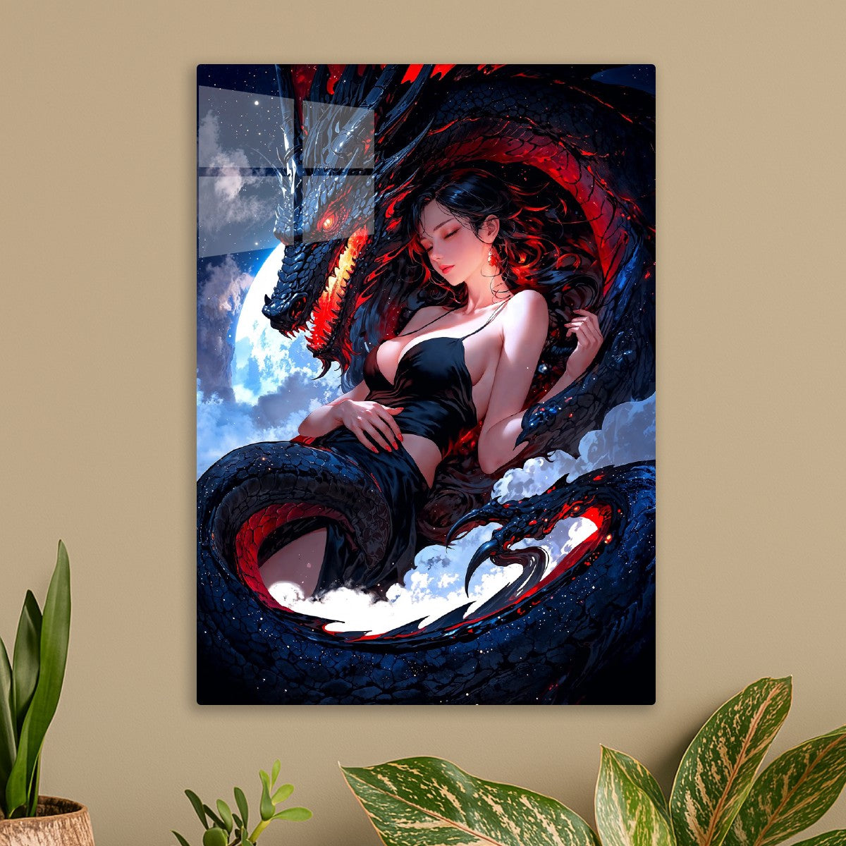 Beautiful Sleeping Dragon Girl