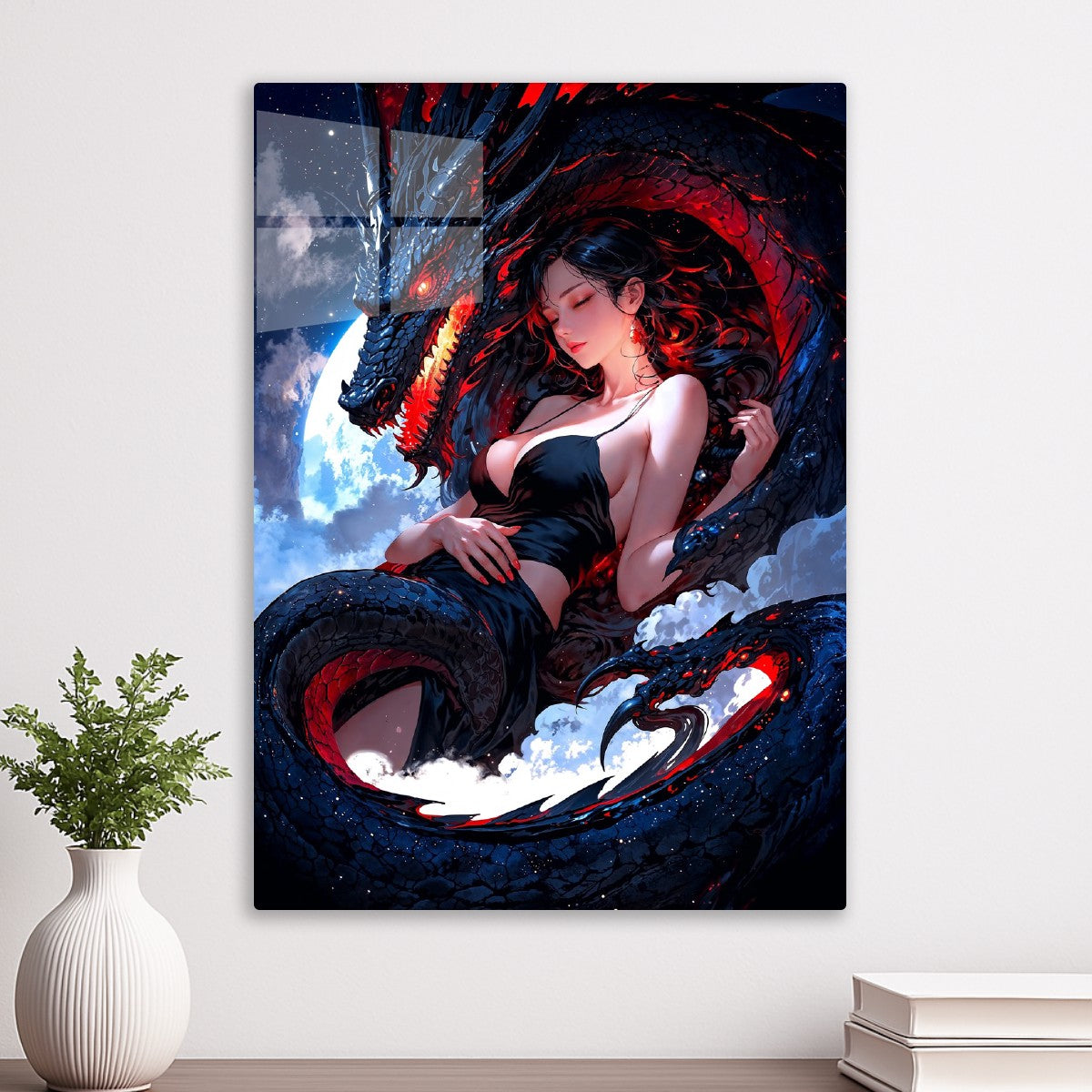 Beautiful Sleeping Dragon Girl