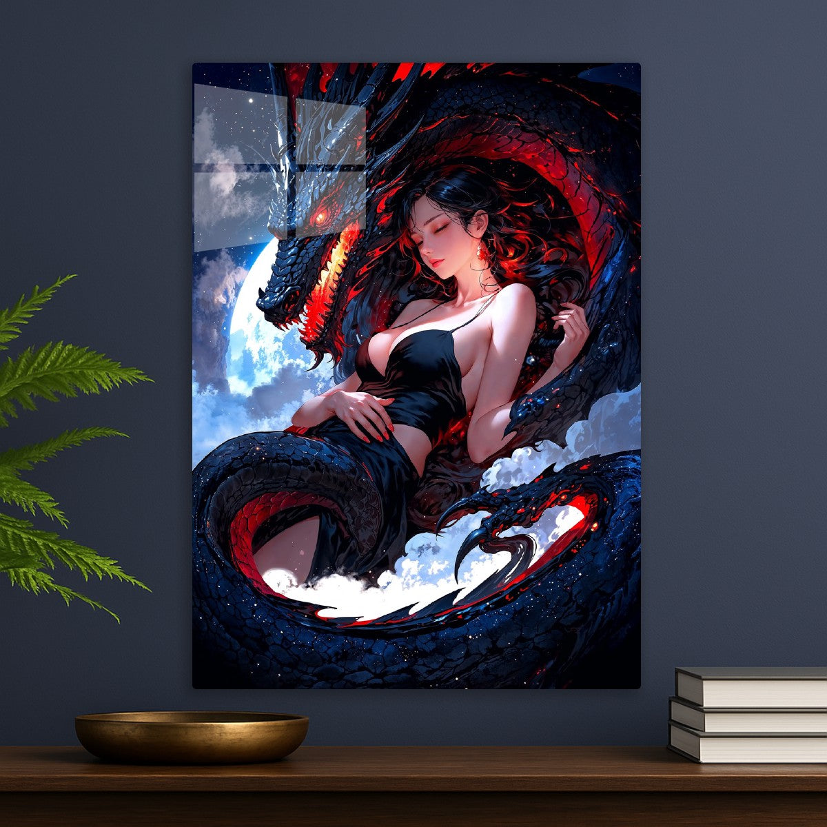 Beautiful Sleeping Dragon Girl