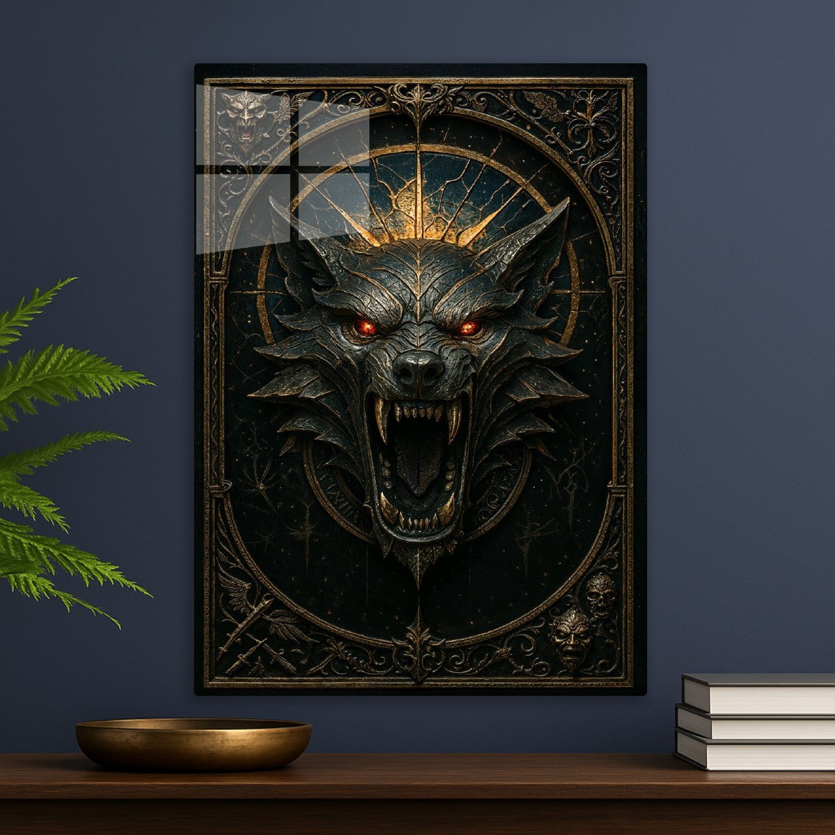 Black Wolf Head – Gothic Metal