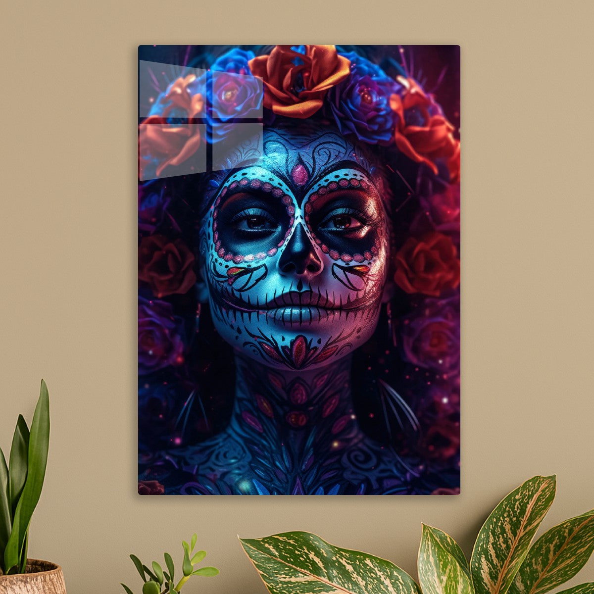 La Catrina Neon Girl