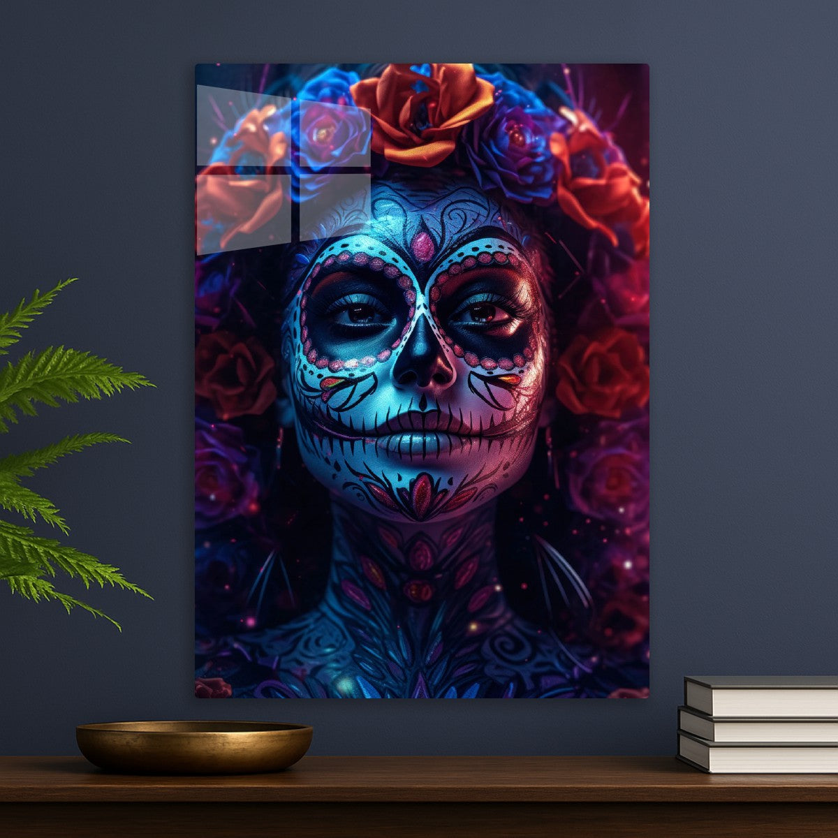 La Catrina Neon Girl
