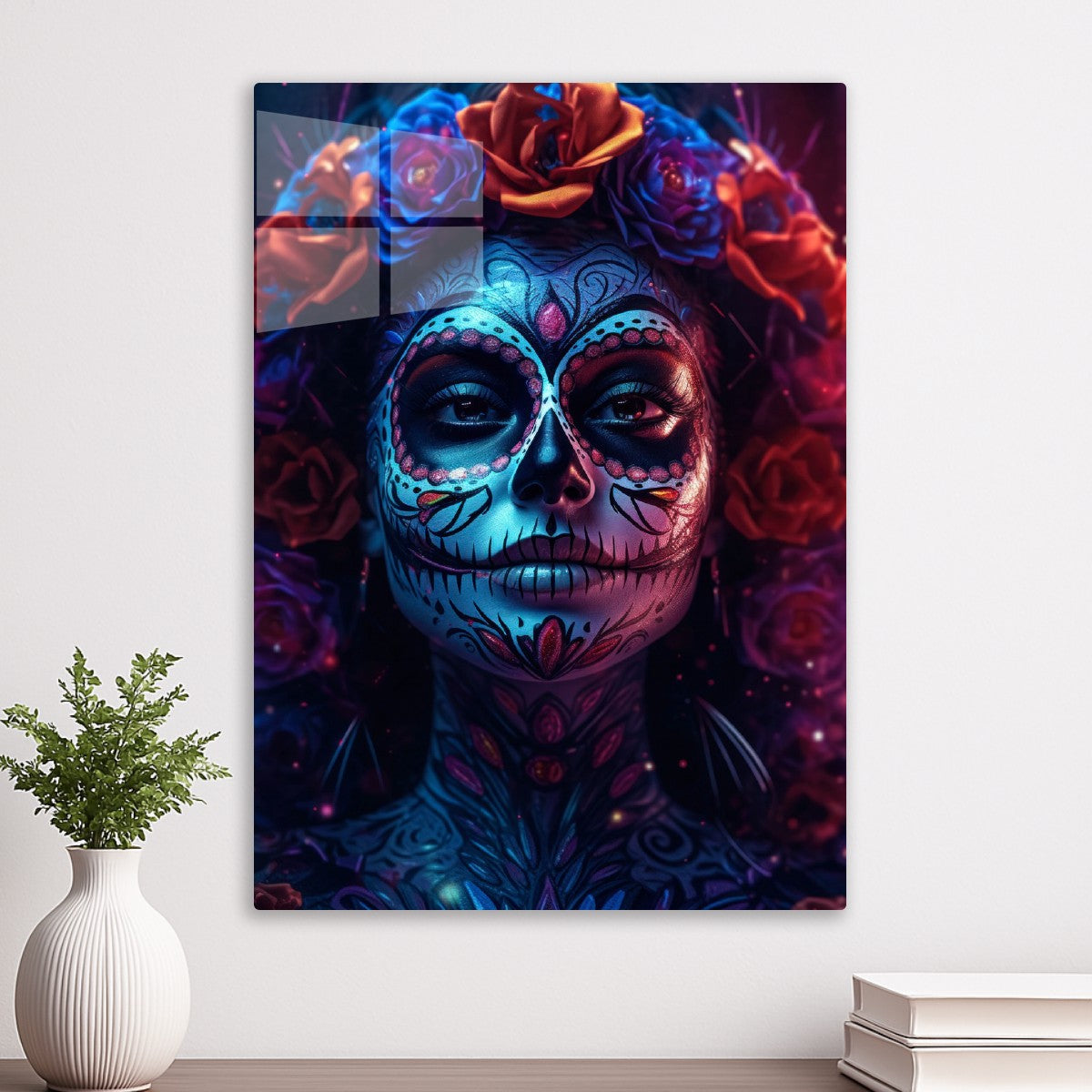 La Catrina Neon Girl