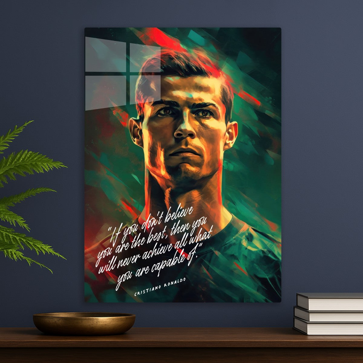 Cristiano Ronaldo Art Quote