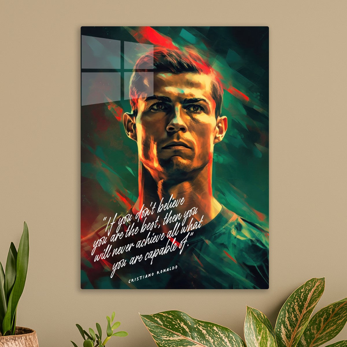 Cristiano Ronaldo Art Quote