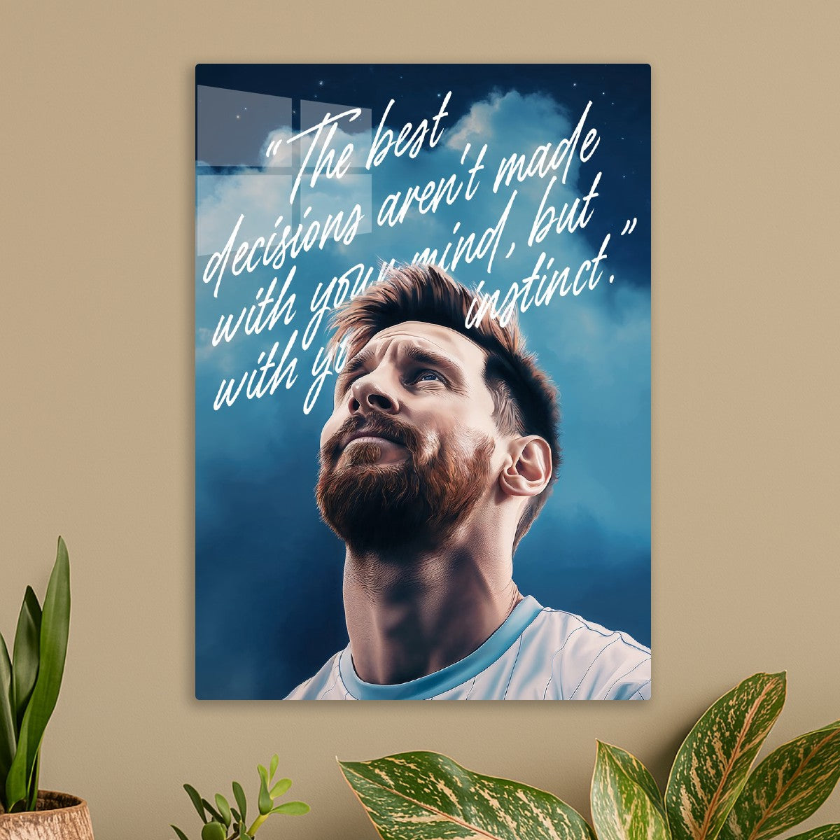 Lionel Messi Art Quote