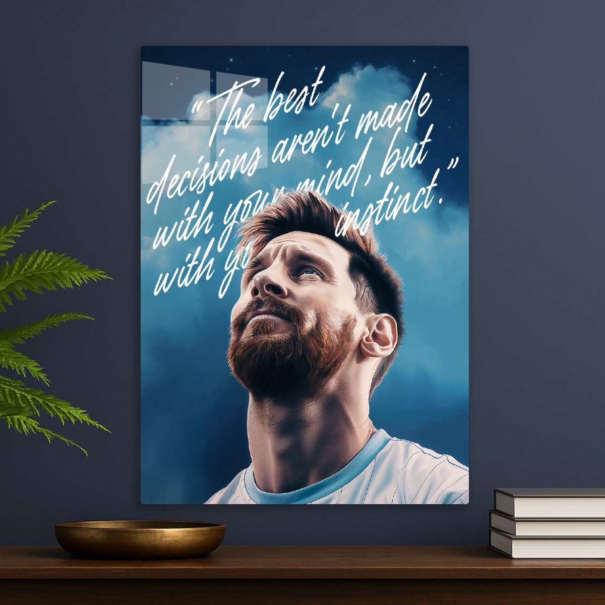 Lionel Messi Art Quote