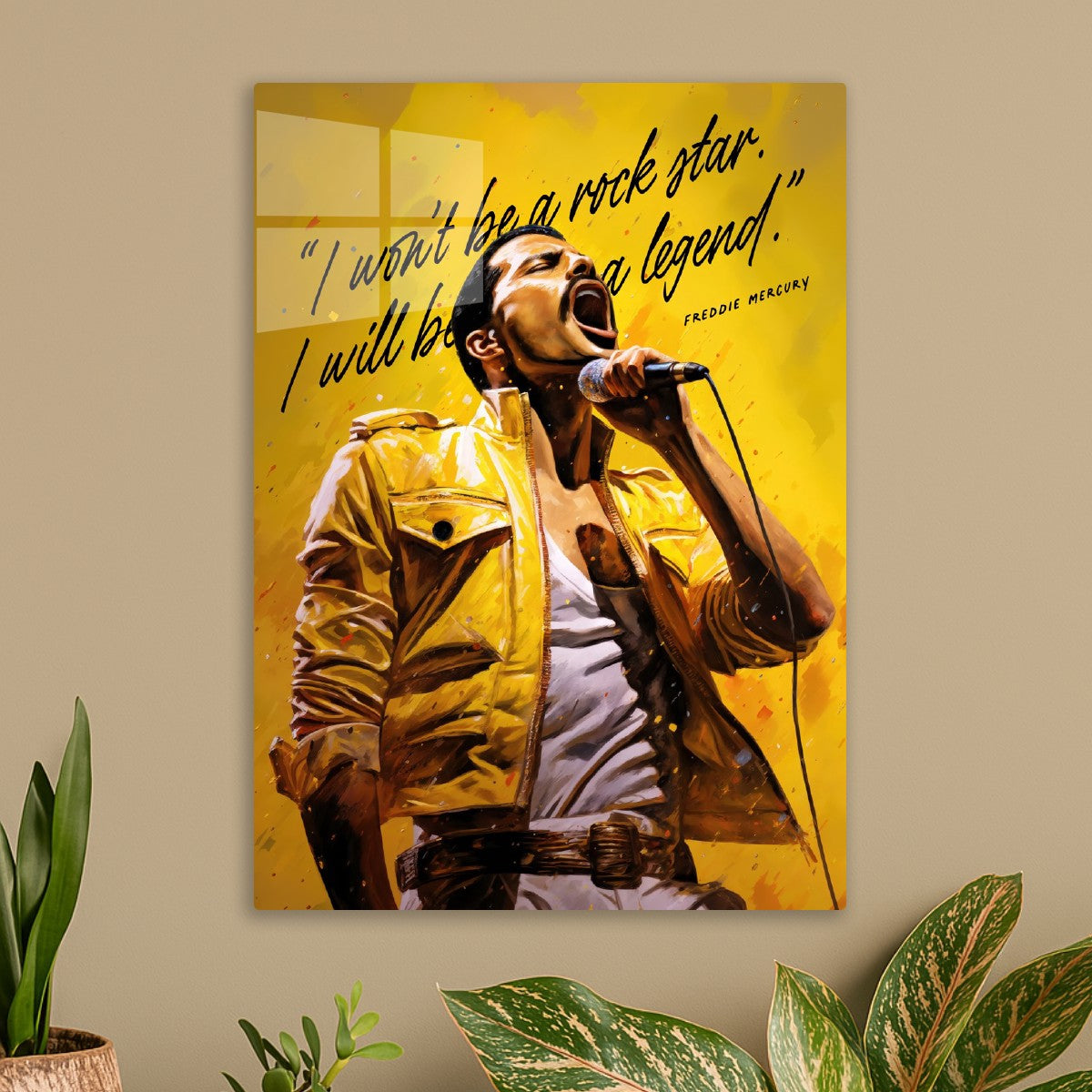 Freddie Mercury Art Quote