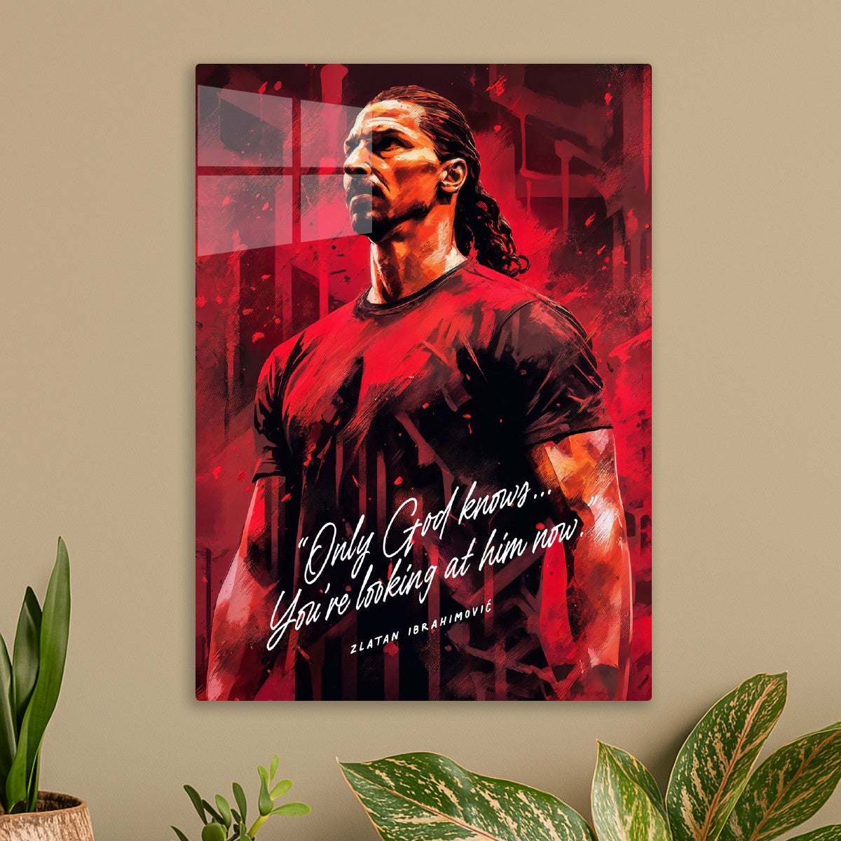 Zlatan Ibrahimovic Art Quote