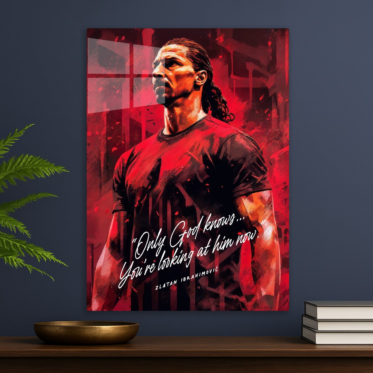 Zlatan Ibrahimovic Art Quote
