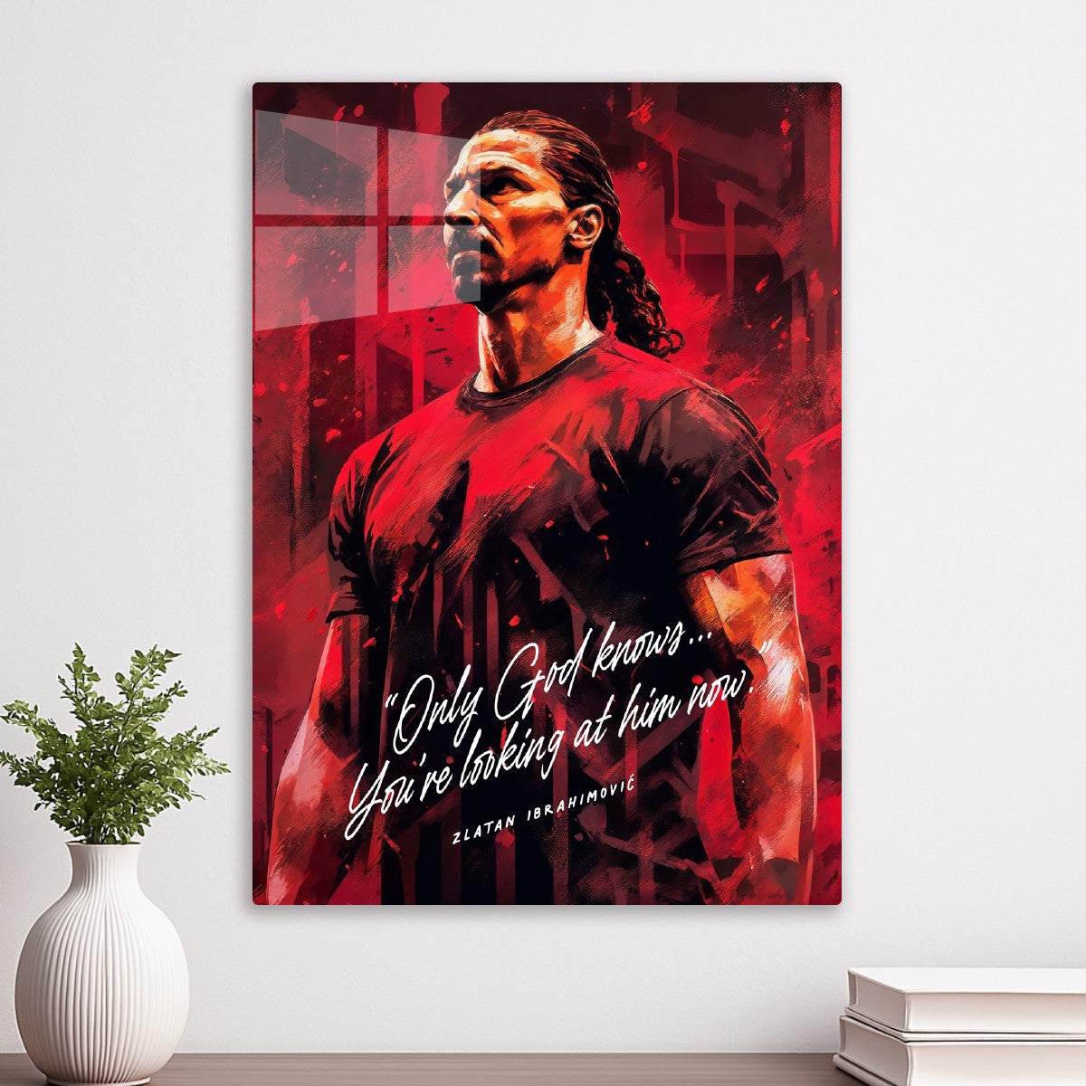 Zlatan Ibrahimovic Art Quote
