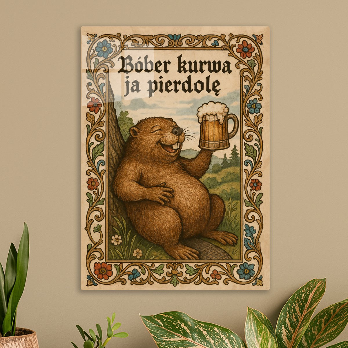 Drunk Bober Polish Beaver Meme