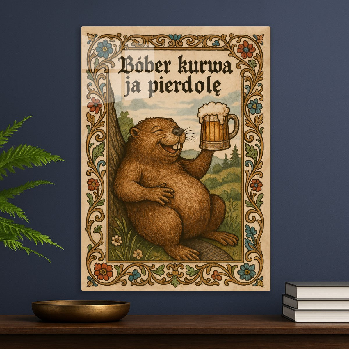 Drunk Bober Polish Beaver Meme