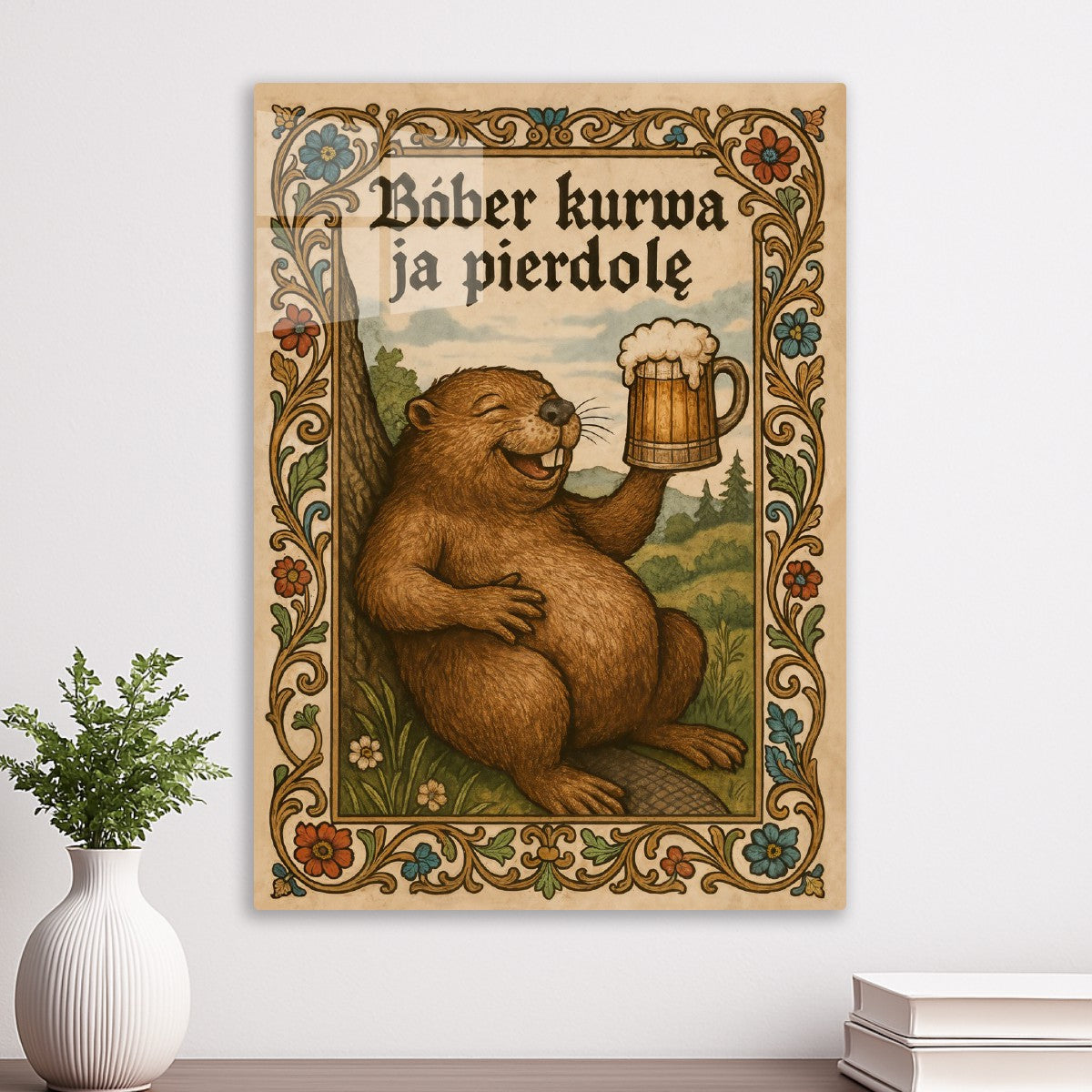 Drunk Bober Polish Beaver Meme