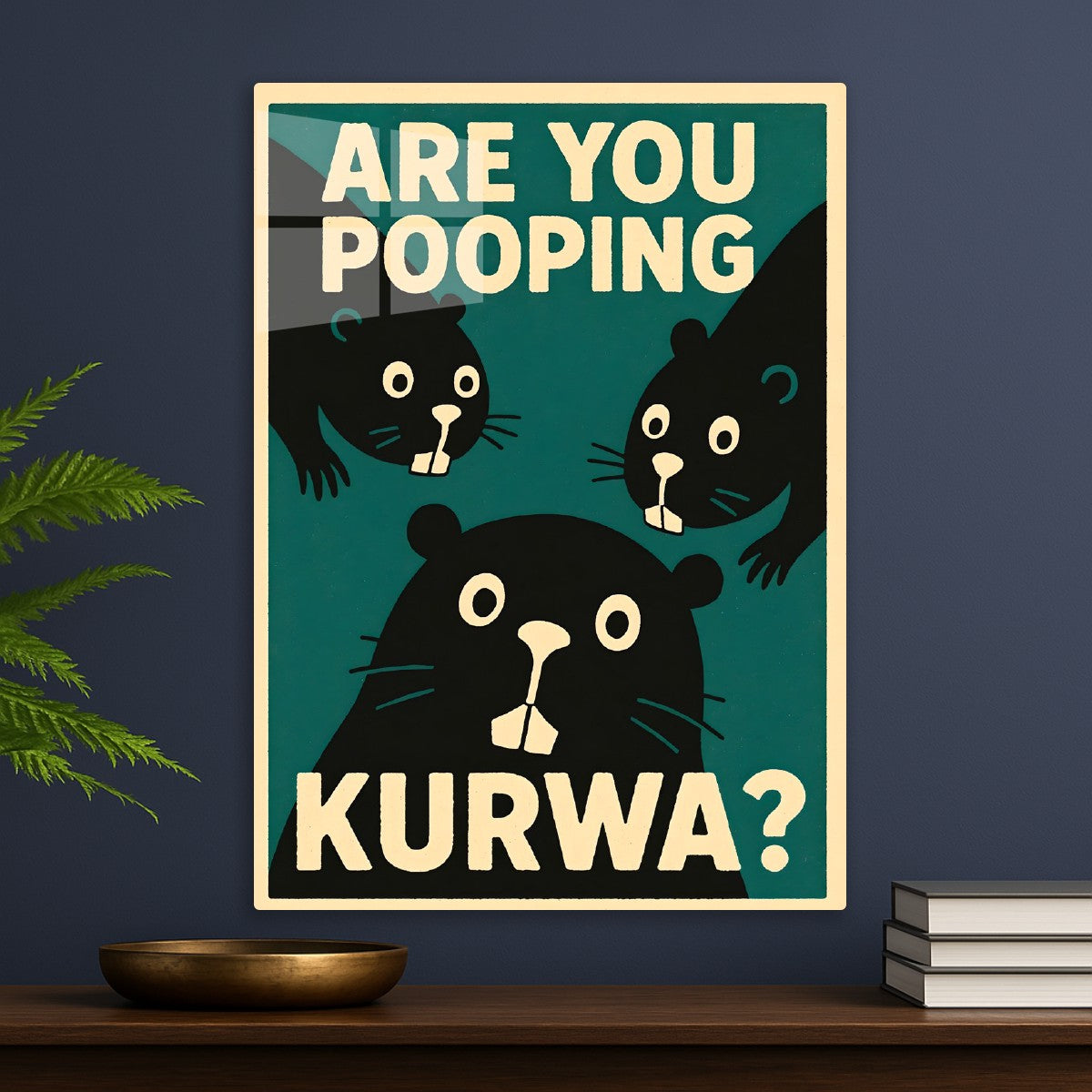 Pooping Bober Kurwa Meme