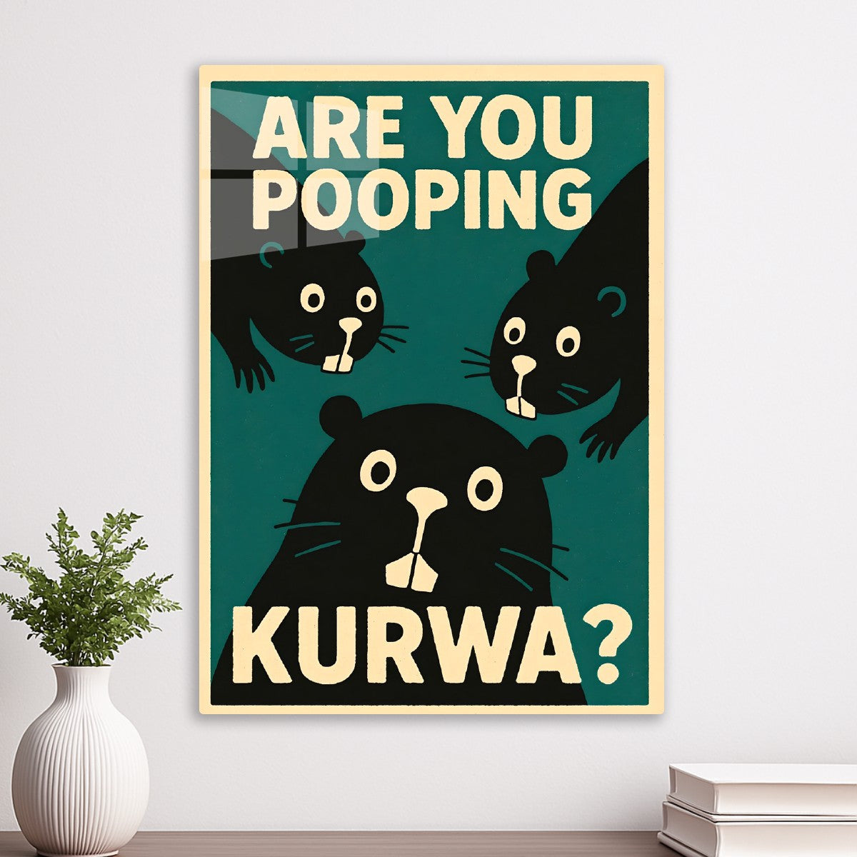 Pooping Bober Kurwa Meme