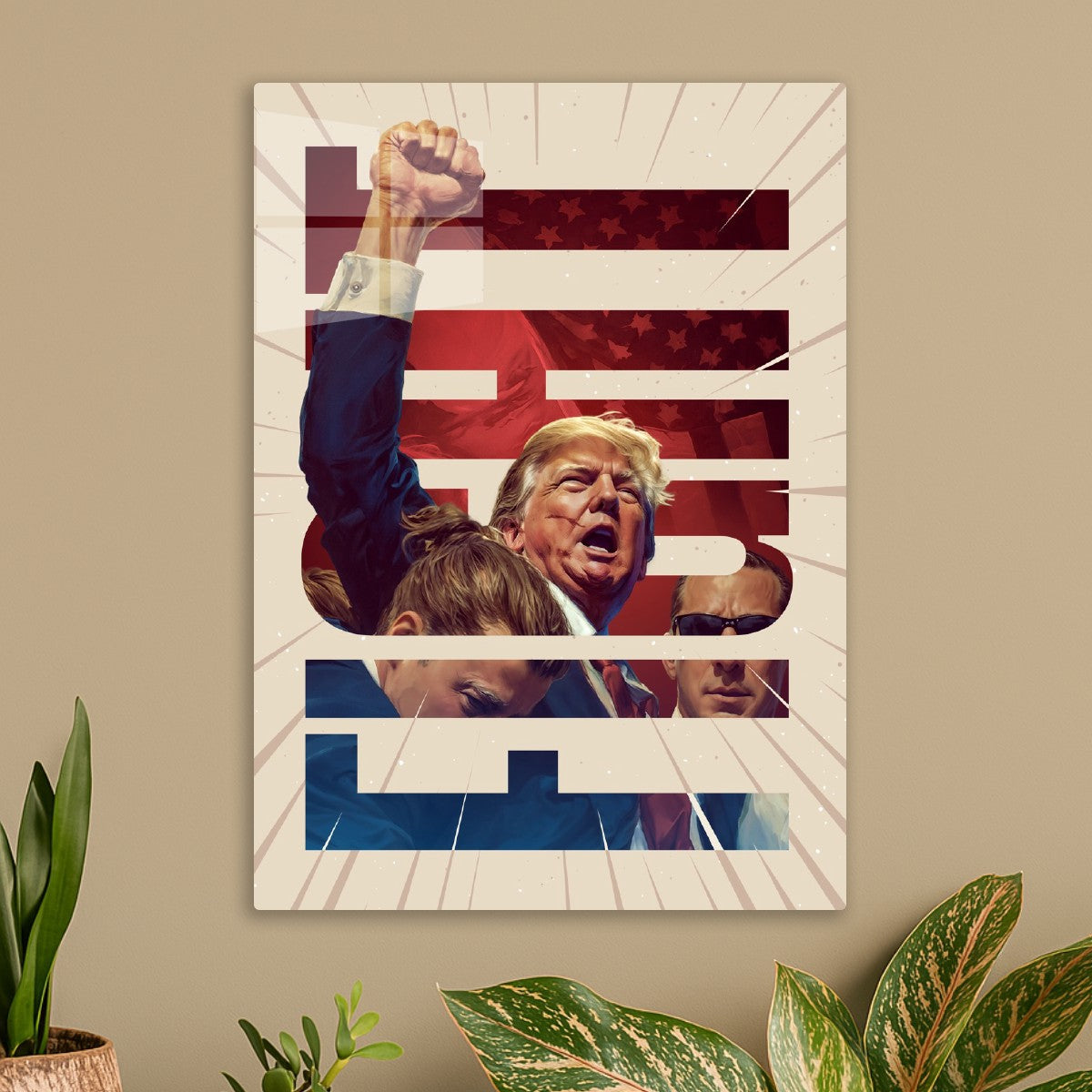 Trump Fight Art