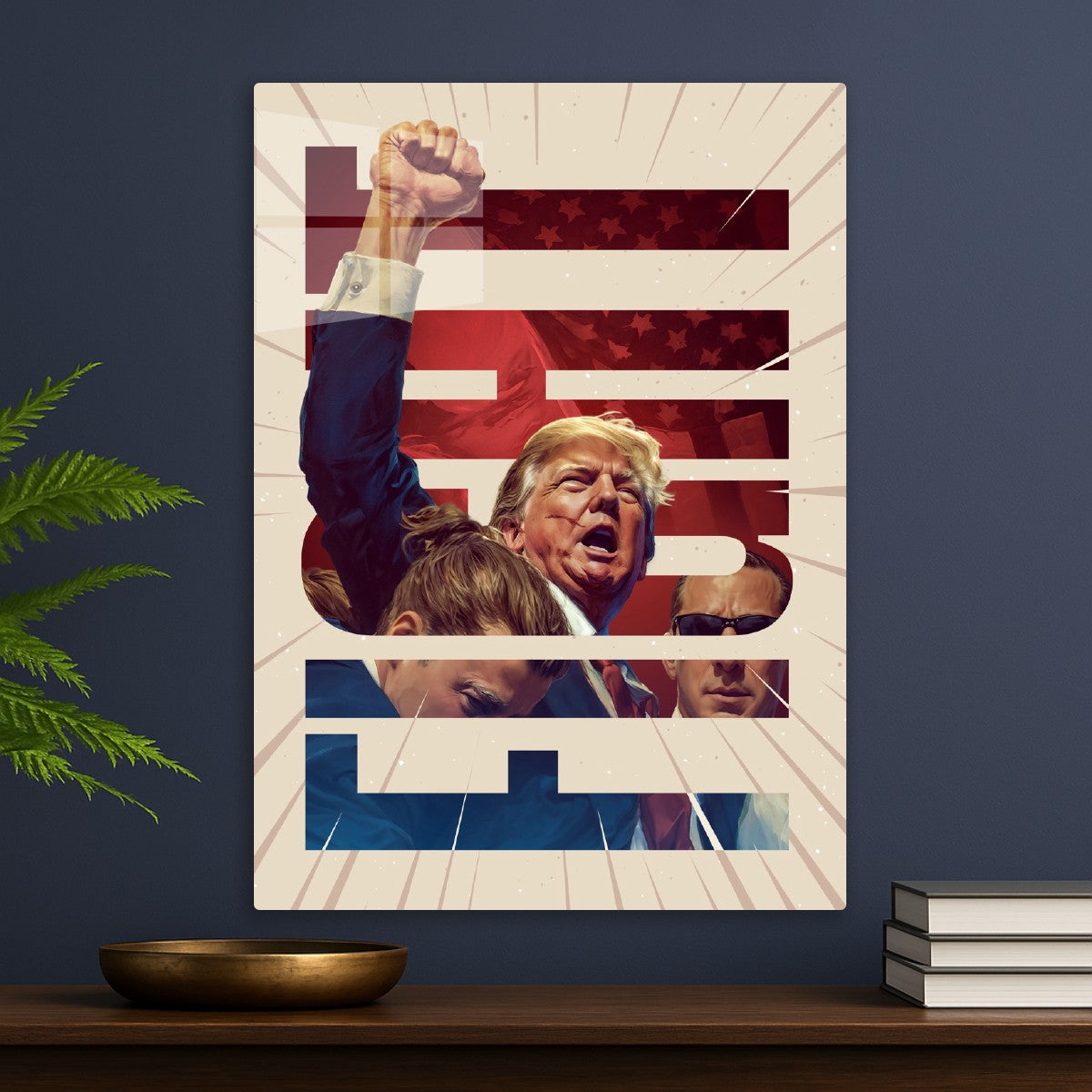 Trump Fight Art