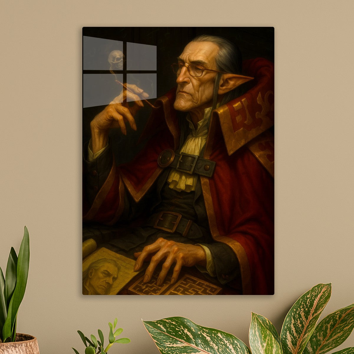Elf Wizard Professor
