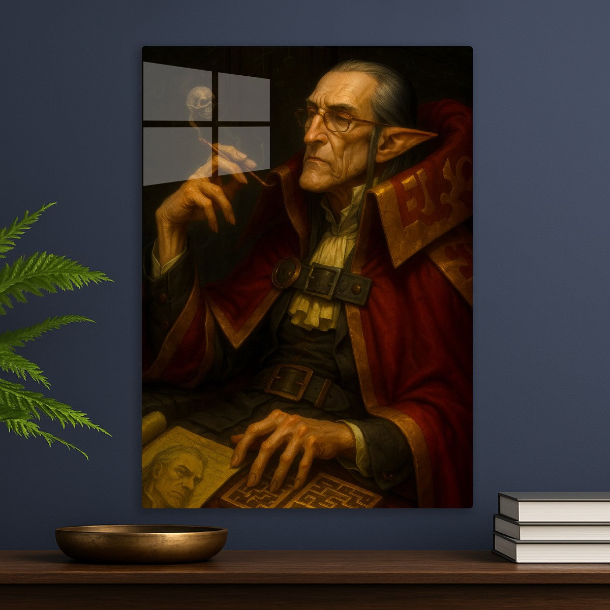Elf Wizard Professor