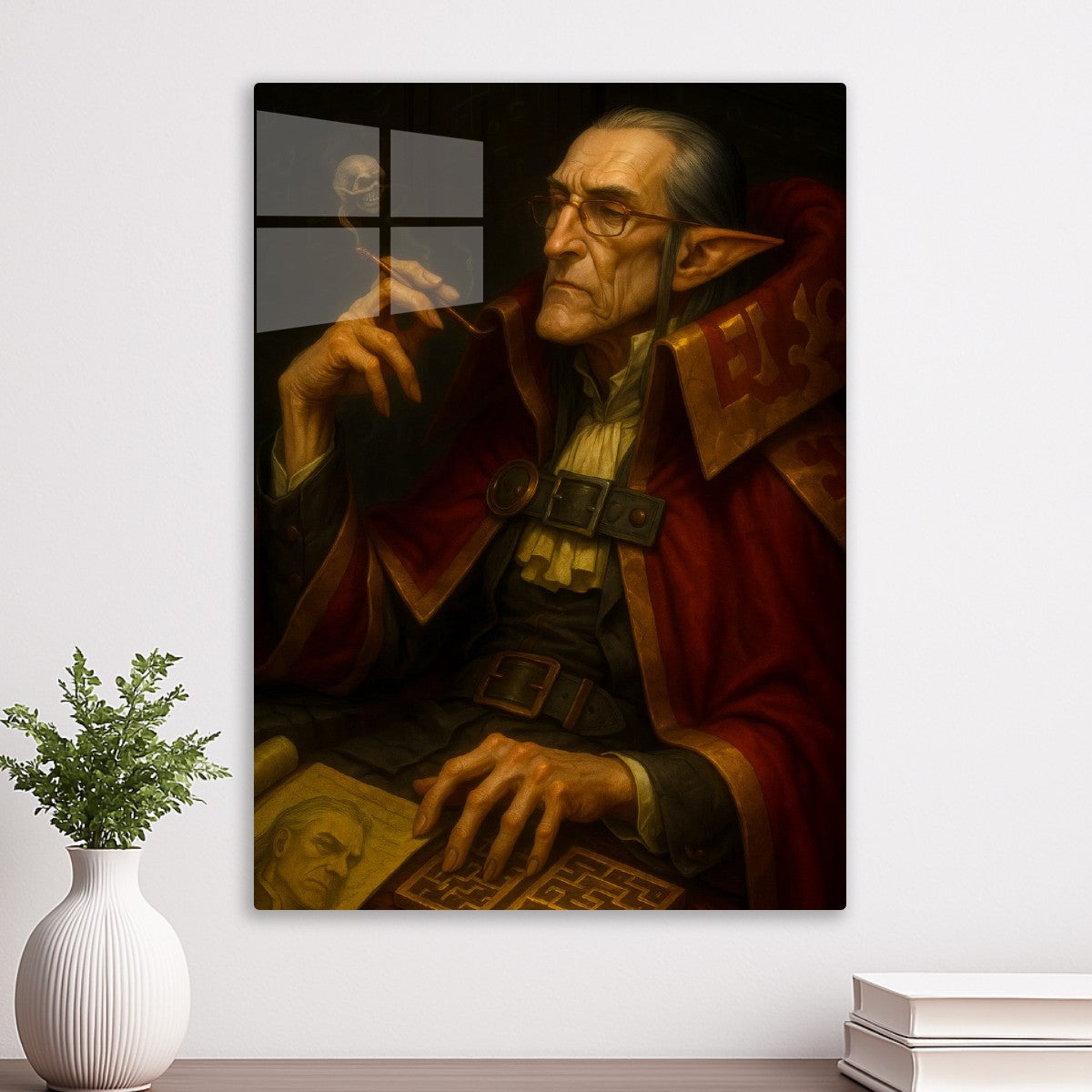 Elf Wizard Professor