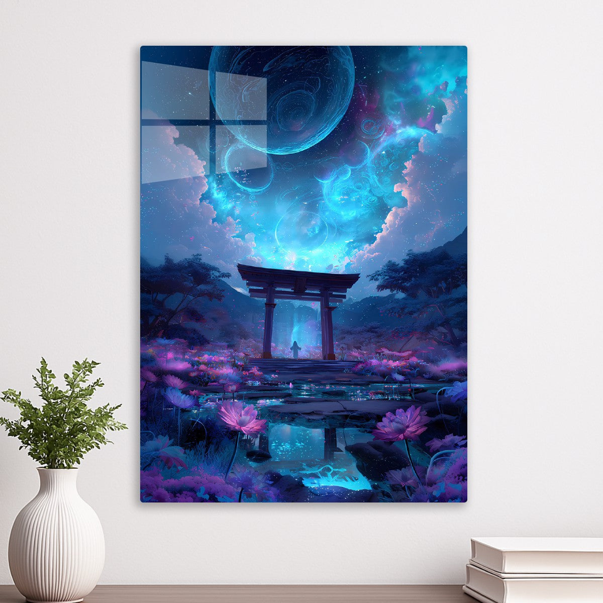 Japanese Torii Gate Space Fantasy