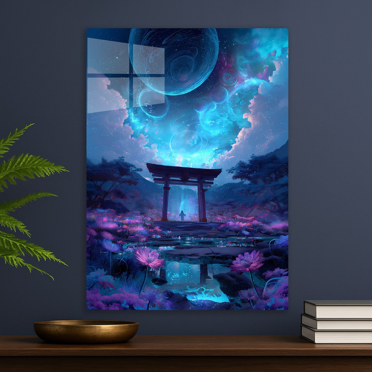 Japanese Torii Gate Space Fantasy