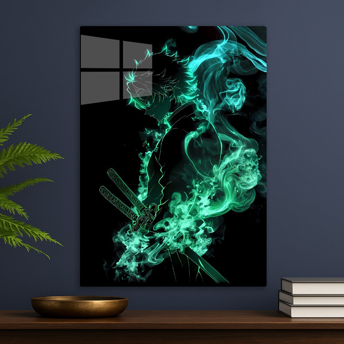 Sanemi Shinazugawa double sword style, Demon Slayer Kimetsu no Yaiba