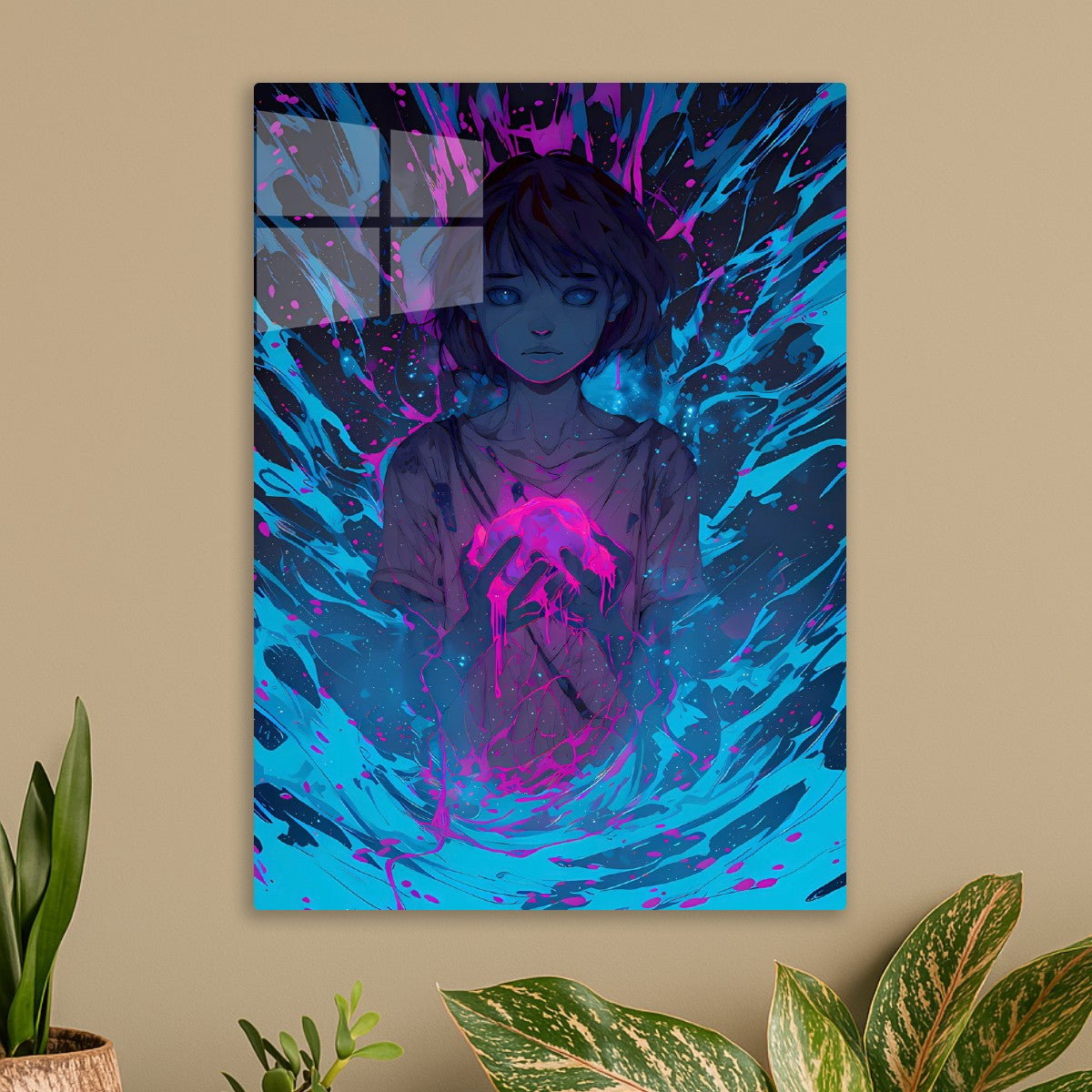 Anime Fantasy Horror Neon 