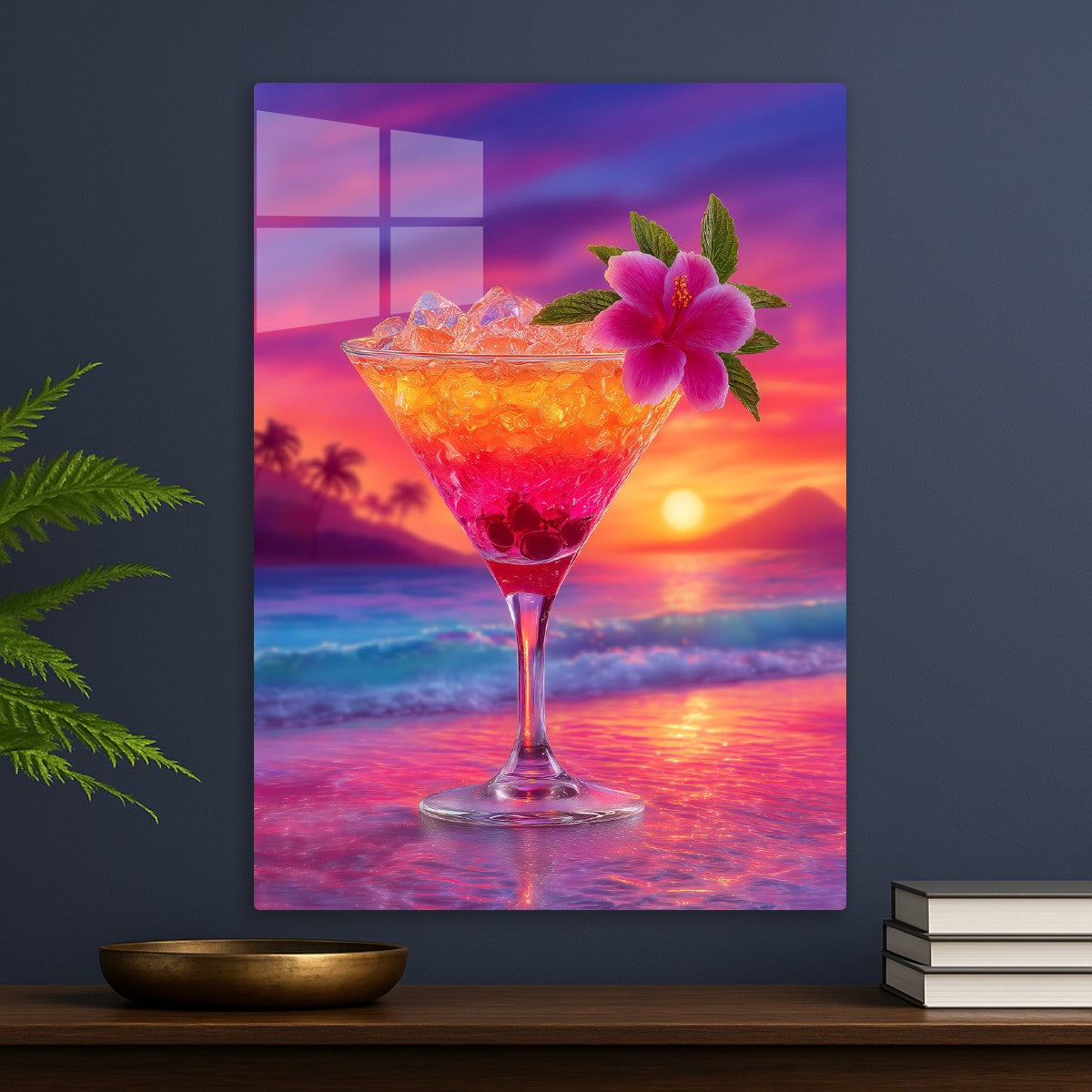 Tropical Sunset Cocktail