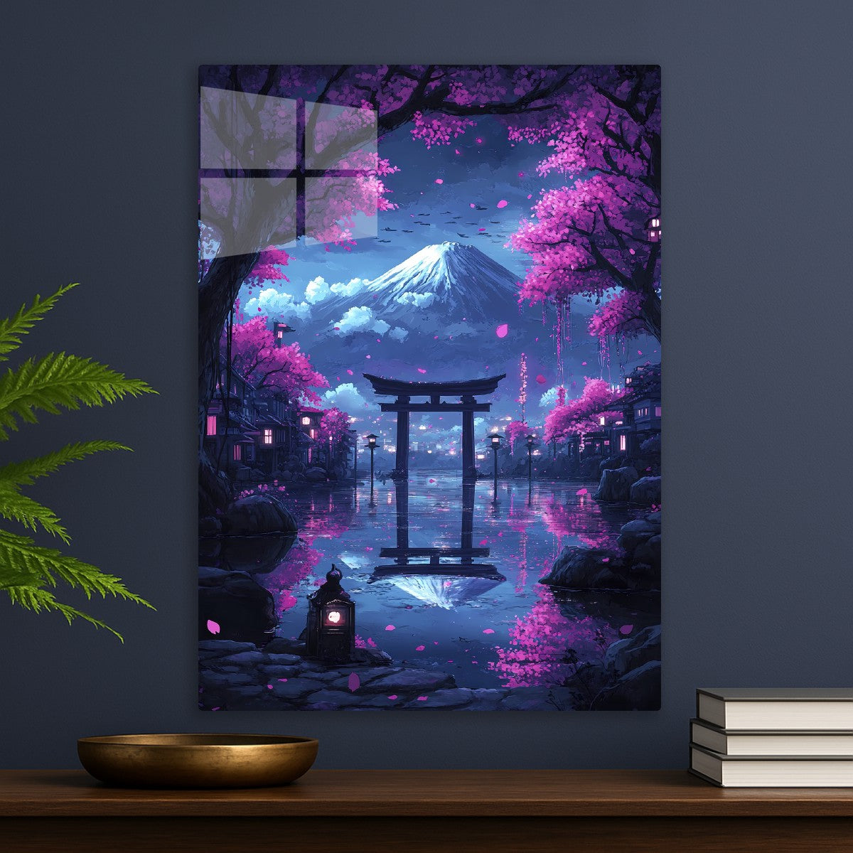 Neon Japanese Landscape