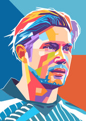 Kevin Debruyne pop art