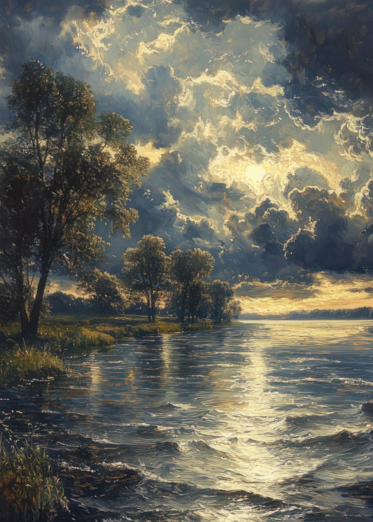 Stormlight Over the River