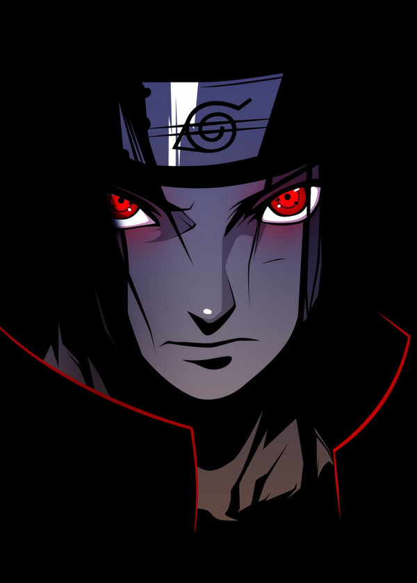 itachi Uchiha red eye