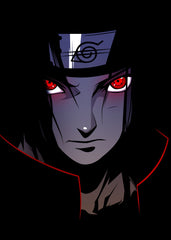 itachi Uchiha red eye