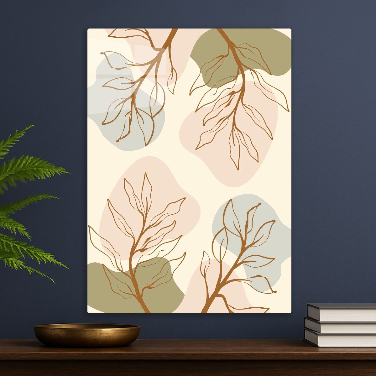 Organic Leaves – Minimal Line 